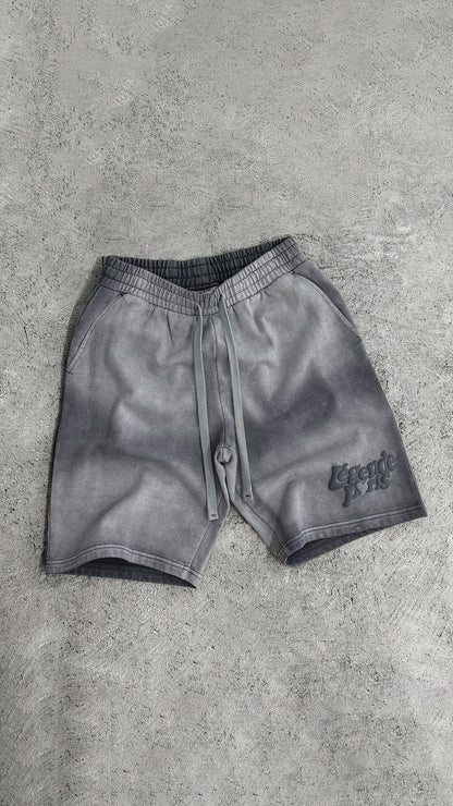 Legende Paris LND GRADIENT SHORT - CHARCOAL WASHED - Kick Game