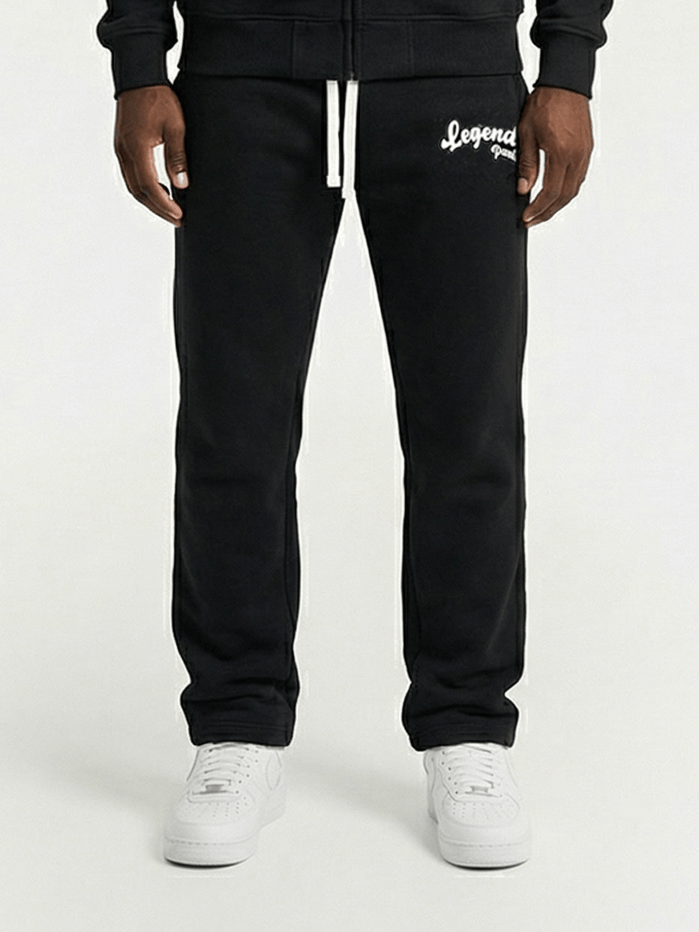 GUM LOGO JOGGER - BLACK - Kick Game