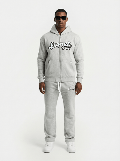 GUM LOGO HOODIE - GREY - Kick Game