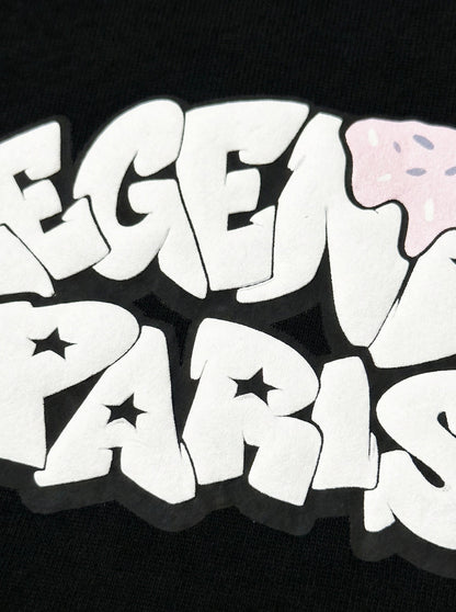 Legende Paris GAME IS RIGGED T-SHIRT - BLACK - Kick Game