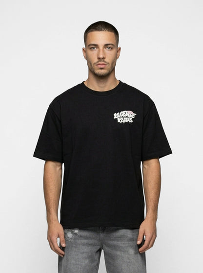 Legende Paris GAME IS RIGGED T-SHIRT - BLACK - Kick Game