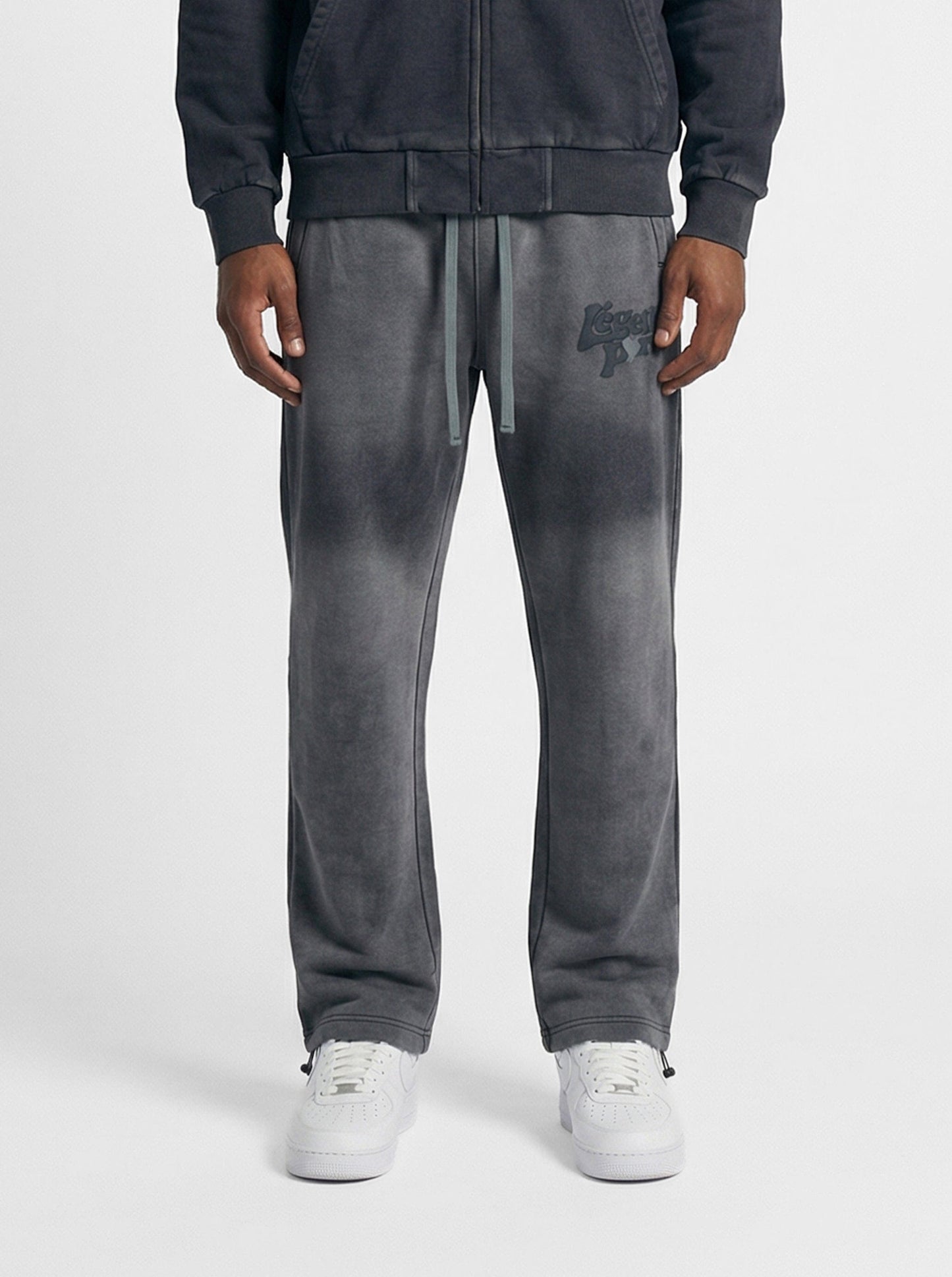 Legende Paris LND GRADIENT PANT - CHARCOAL WASHED - Kick Game