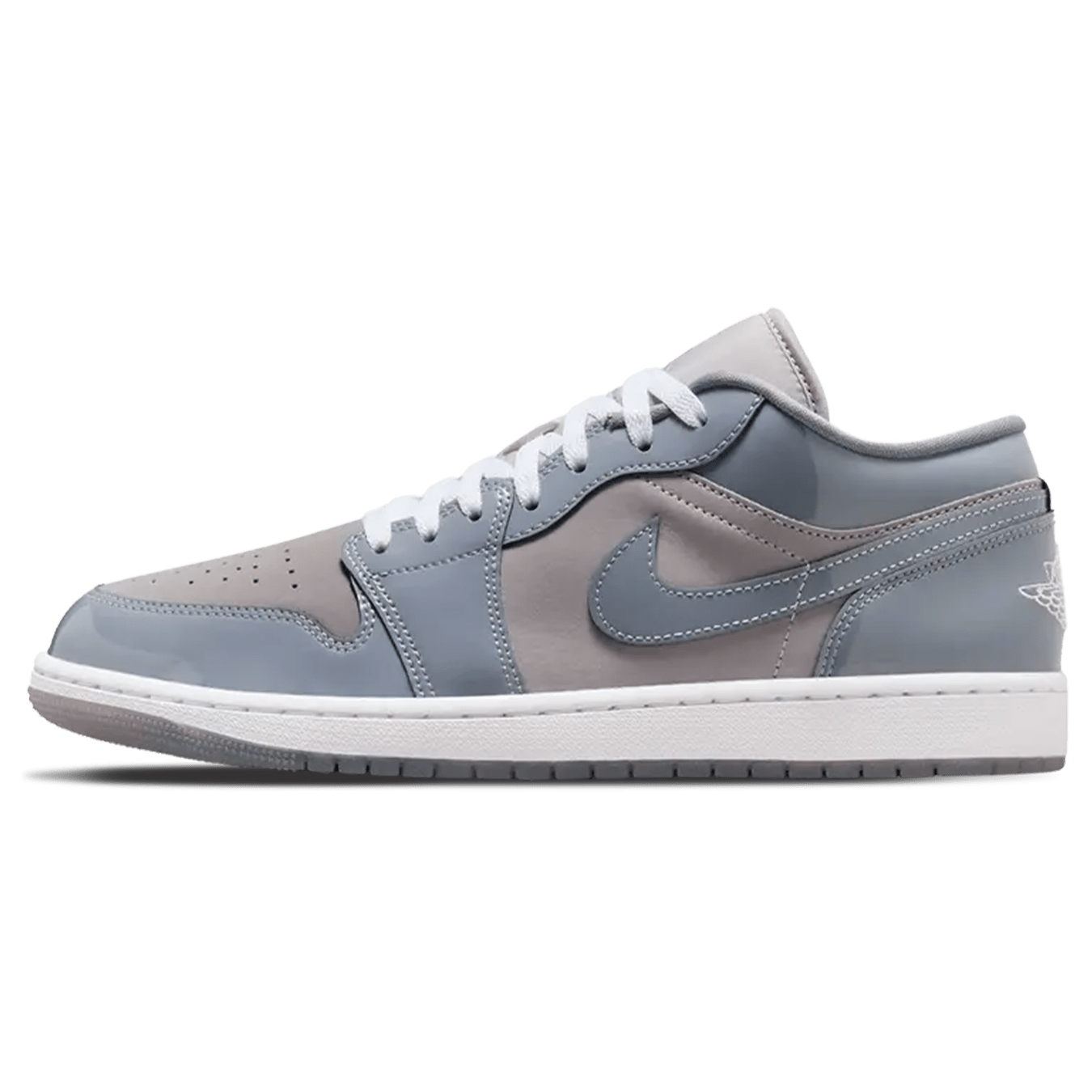 Air Jordan 1 Low SE 'Patent Cool Grey' - Kick Game