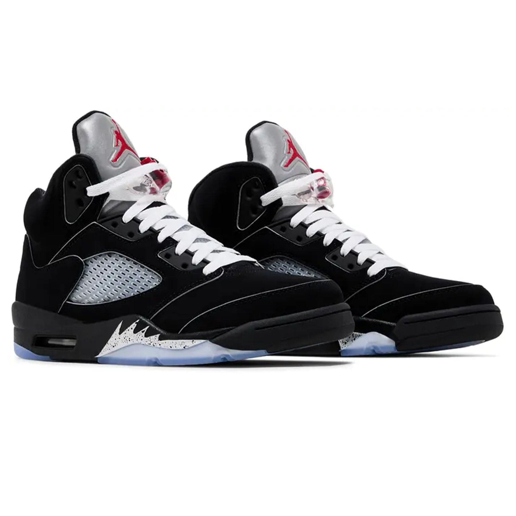Black and white jordan 5 hotsell