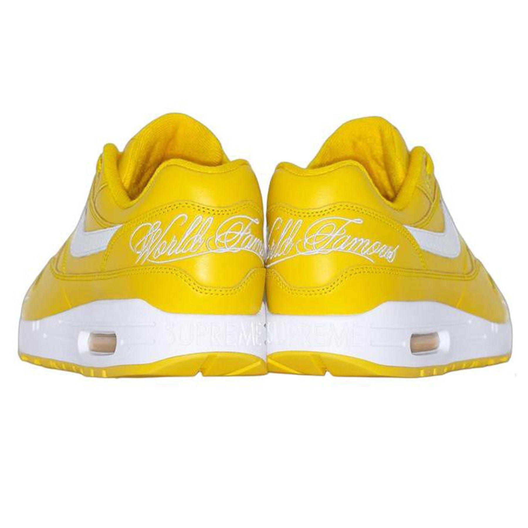Nike x Supreme Air Max 1 '87 SP 'Speed Yellow' — Kick Game