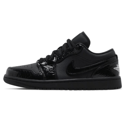 Air Jordan 1 Low SE Wmns 'Black Croc' - Kick Game