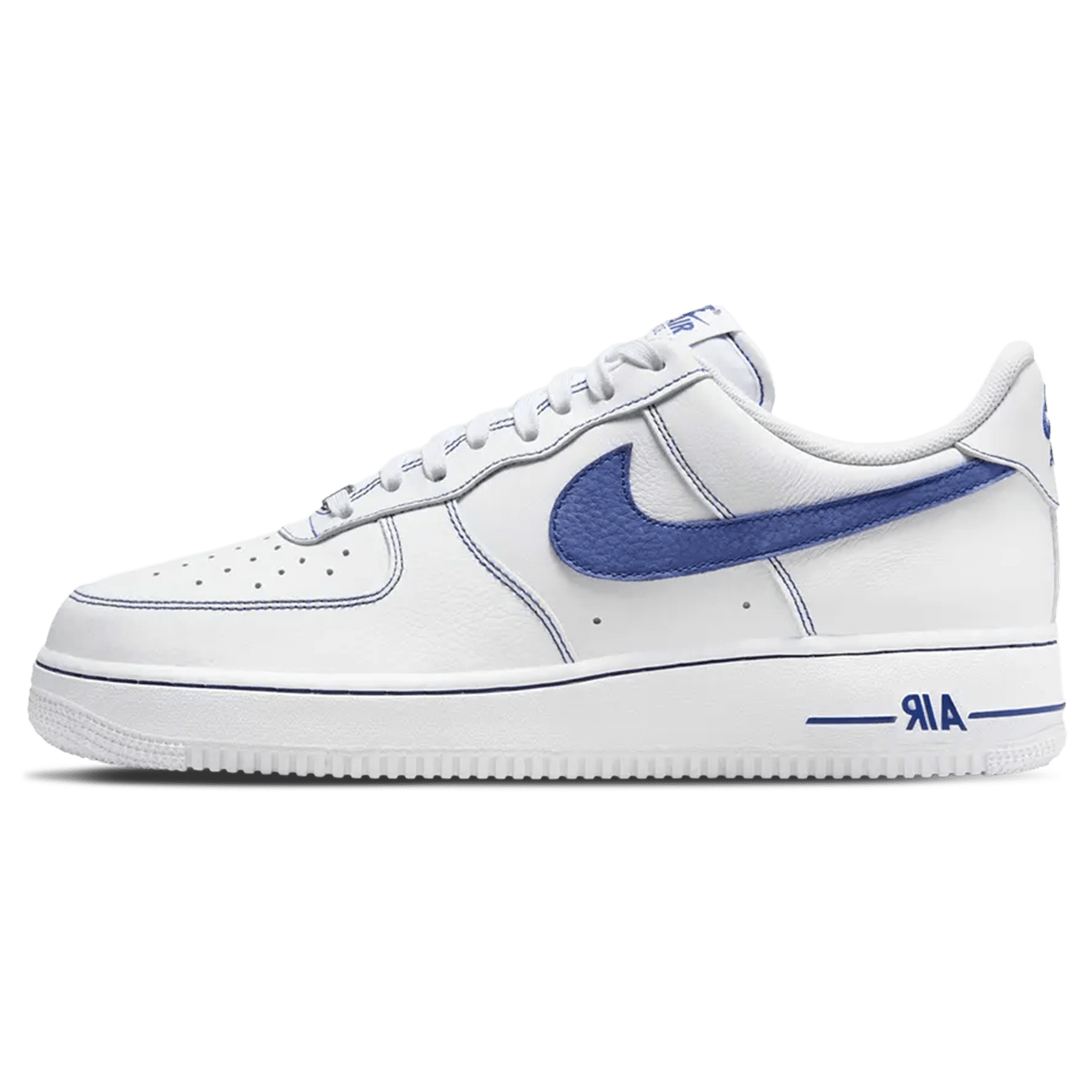 Nike Air Force 1 '07 LV8 'White Deep Royal Blue' - Kick Game