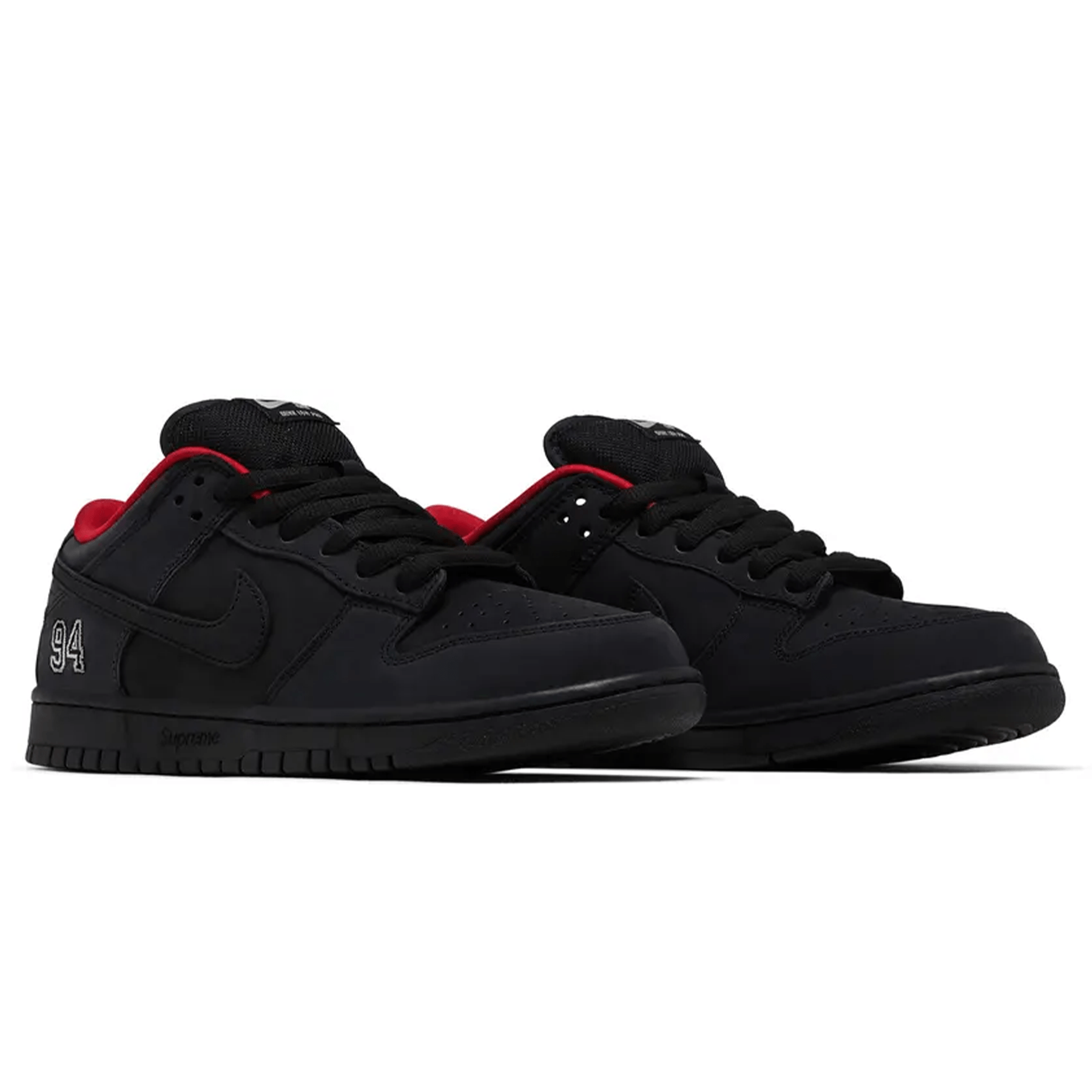 Nike Dunk Low SB x Supreme 'Black' - Kick Game