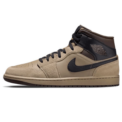Air Jordan 1 Mid 'Khaki Black' - Kick Game