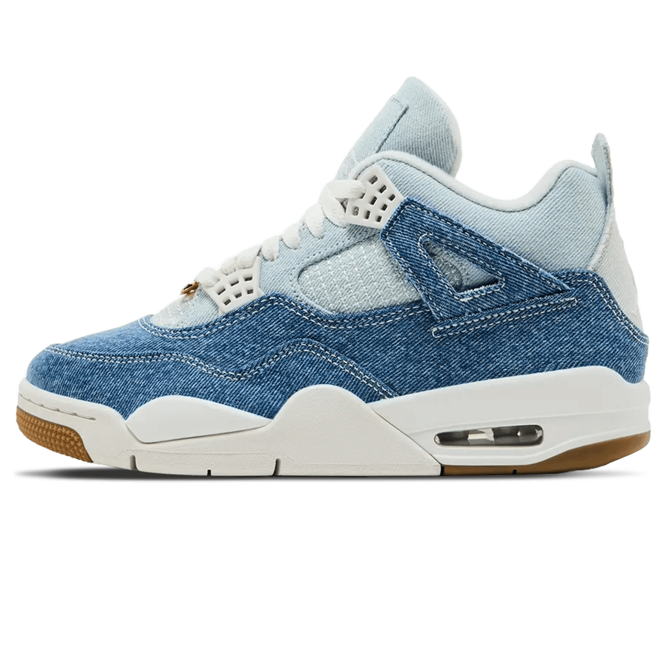 Air Jordan 4 Wmns Retro TEX 'Worn Blue Denim' - Kick Game