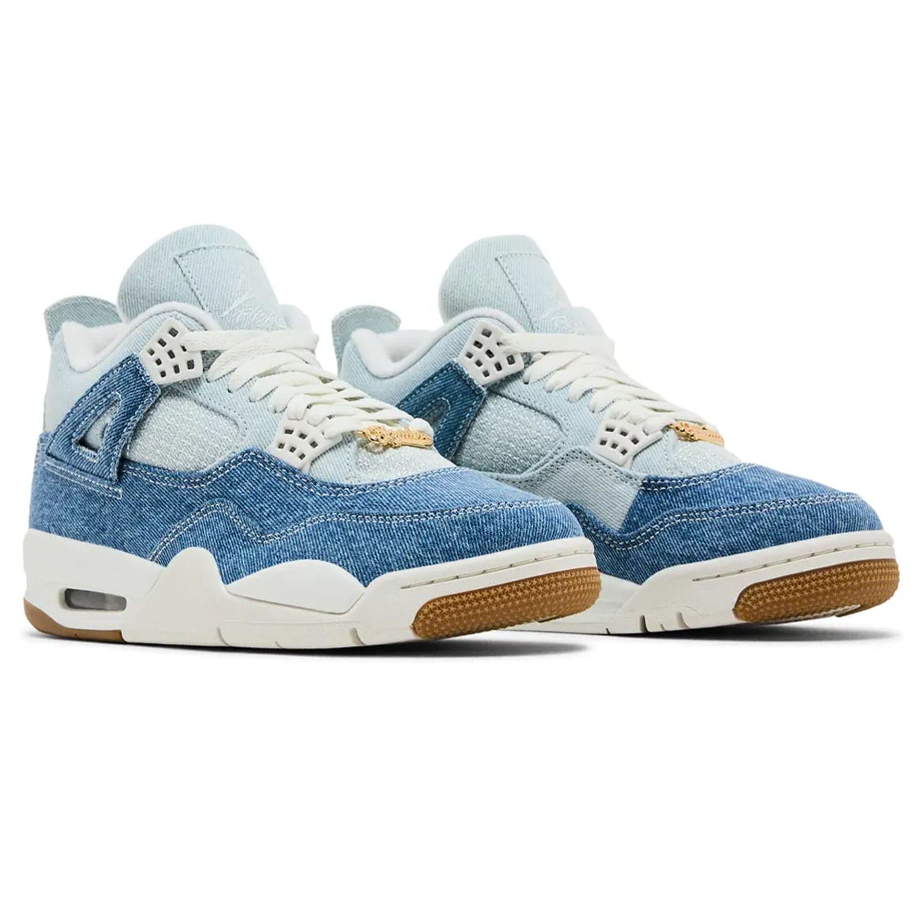 Air Jordan 4 Wmns Retro TEX 'Worn Blue Denim' - Kick Game