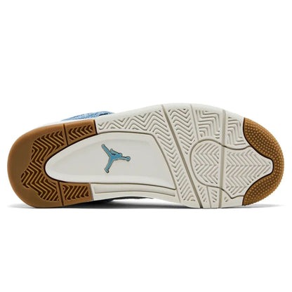 Air Jordan 4 Wmns Retro TEX 'Worn Blue Denim' - Kick Game