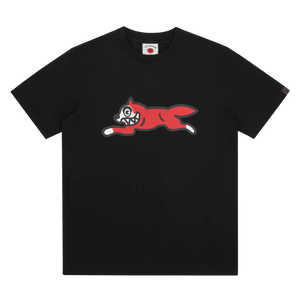 ICECREAM Running Dog T-Shirt 'Black Red'
