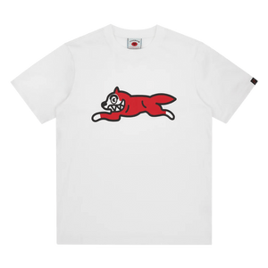 ICECREAM Running Dog T-Shirt 'White Red'