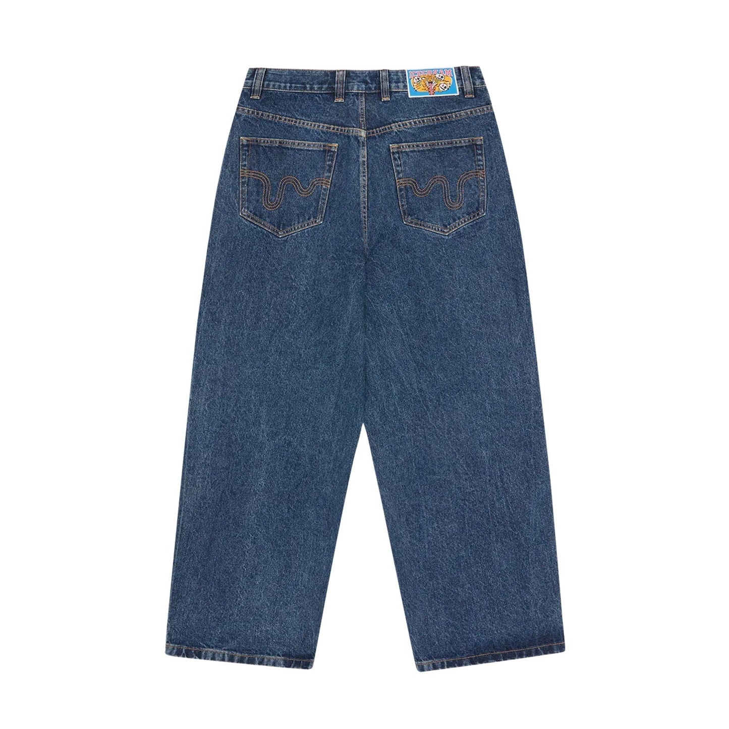 ICECREAM Running Dog Triple Scoop Denim Pants 'Mid Wash Blue' - Kick Game