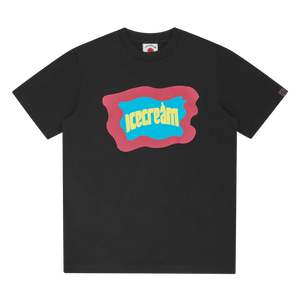 ICECREAM Block Logo T-Shirt 'Black'