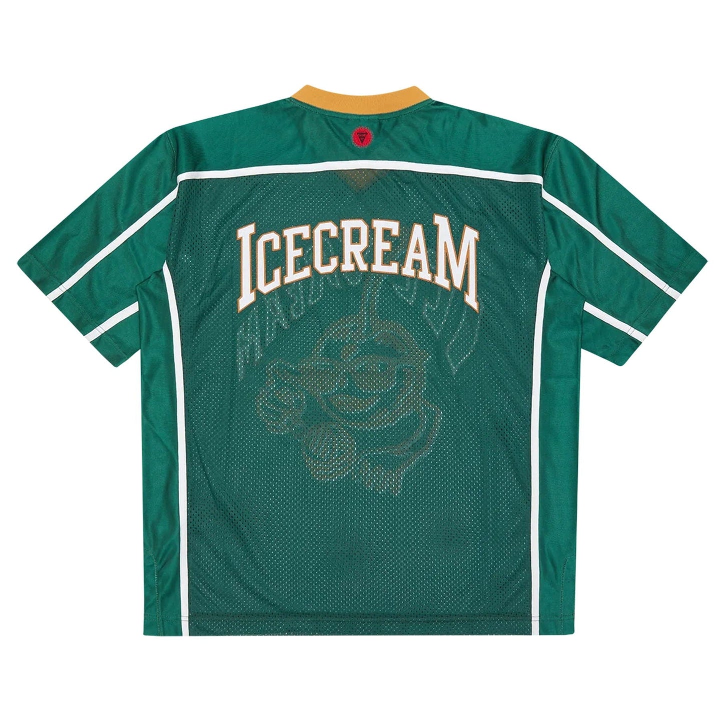 ICECREAM Cherry Applique Football Top 'Green' - Kick Game