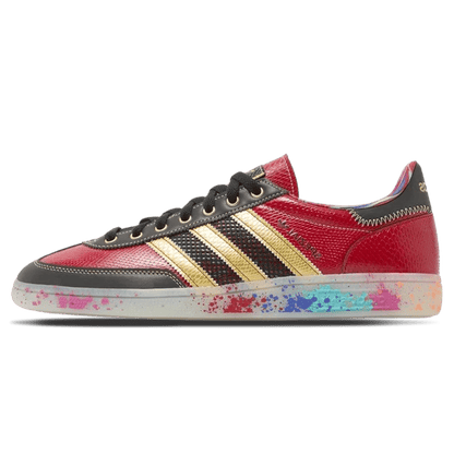 S.E.E.D. x adidas Handball Spezial 'Scarlet Gold Paint Splatter' - Kick Game