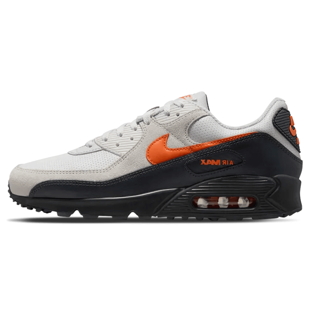 Nike Air Max 90 'Racing Pack - Vast Grey Total Orange' - Kick Game
