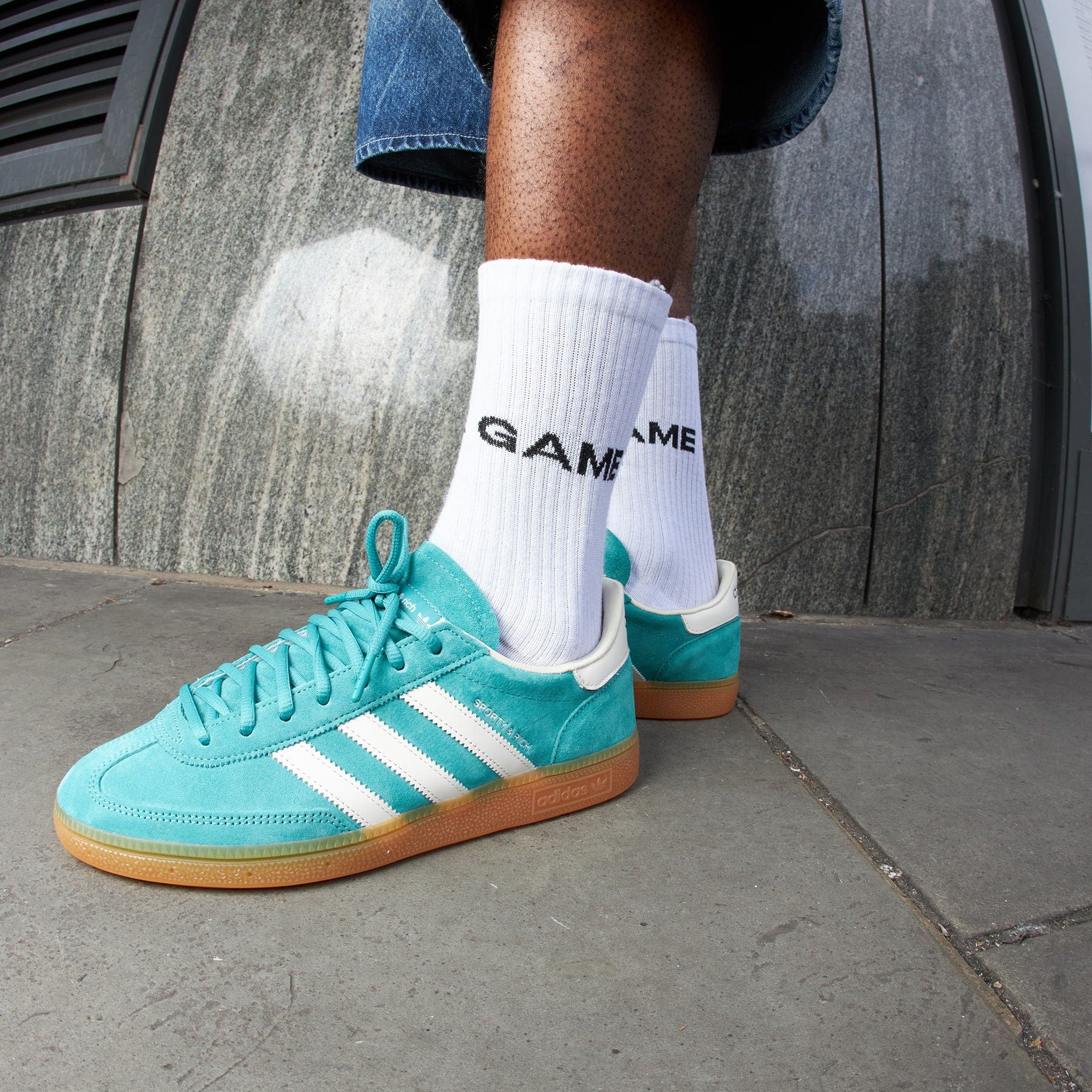 関税送料込♪adidas × Sporty & Rich/Handball Spezial Green スポーティ&リッチxアディダスの新色ハンドボールスペツィアルが
