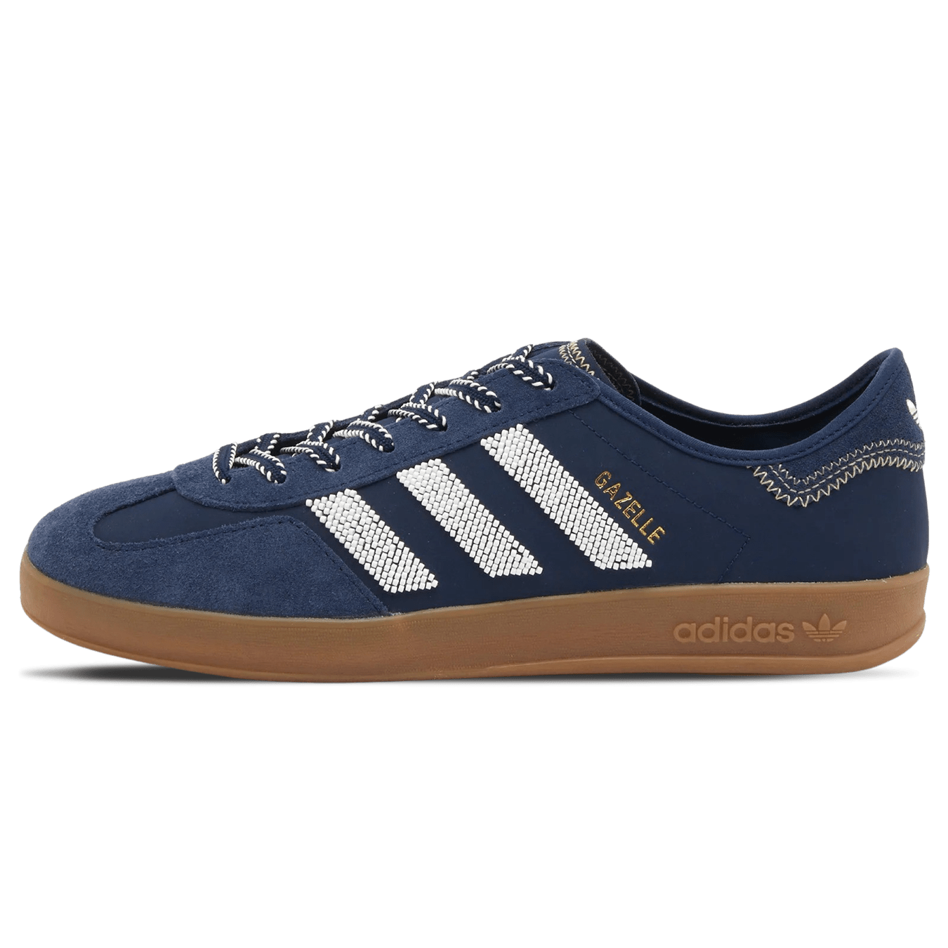 Clot x Adidas Gazelle Indoor 'Collegiate Navy Off White' - Kick Game