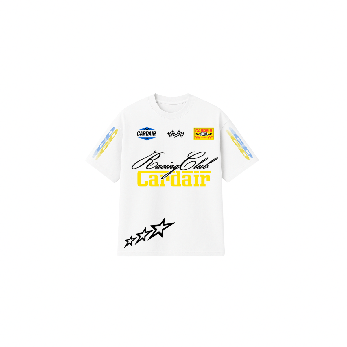Cardair Racing Club T Shirt - White - Kick Game