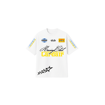 Cardair Racing Club T Shirt - White - Kick Game