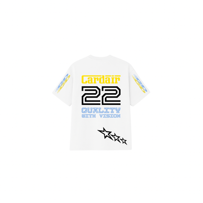 Cardair Racing Club T Shirt - White - Kick Game