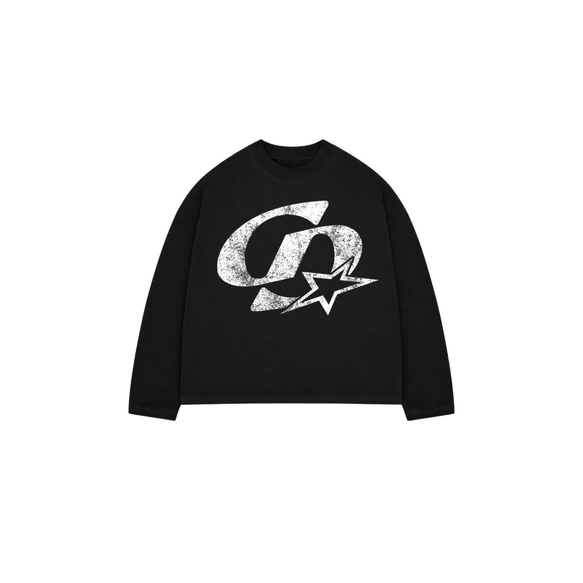 Cardair CD Star Long Sleeve T Shirt - Black - Kick Game