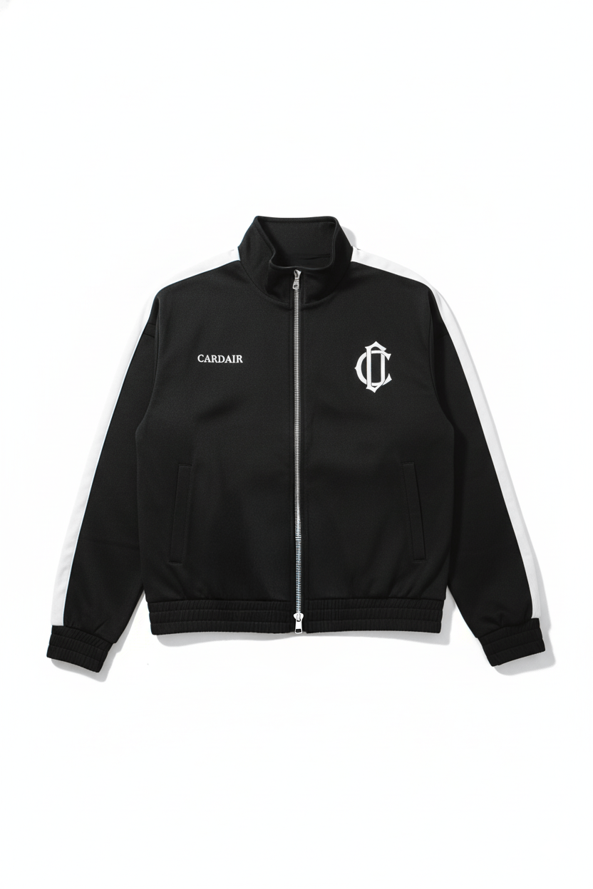 Cardair Club Emblem Track Top - Black - Kick Game