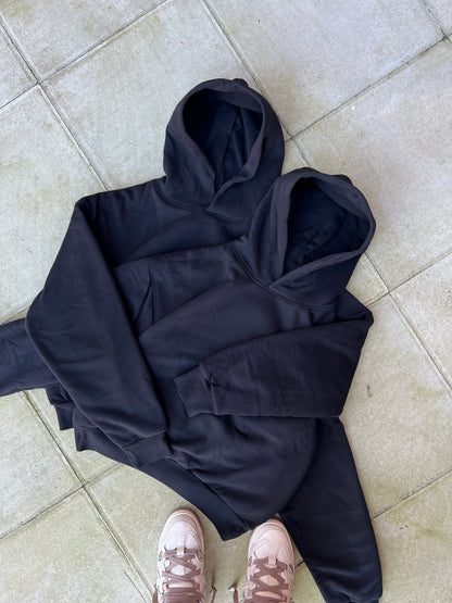 KAIZEN MARKET DOUBLE LAYERED HOODIE MIDNIGHT - Kick Game