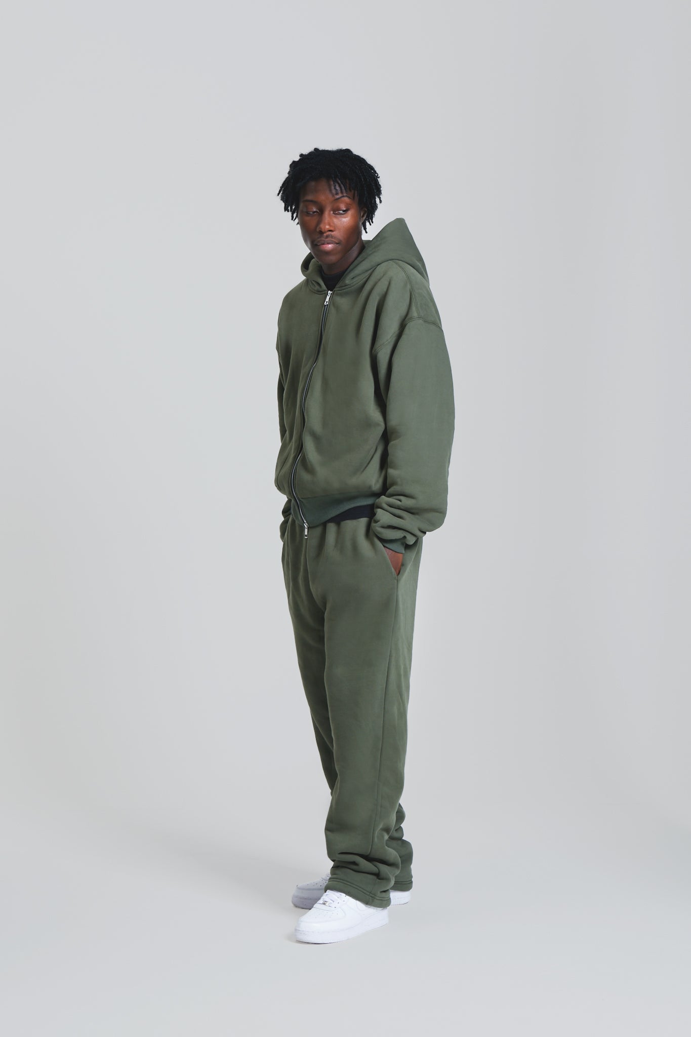 KAIZEN MARKET DOUBLE LAYERED BOTTOMS MILITARY - Kick Game