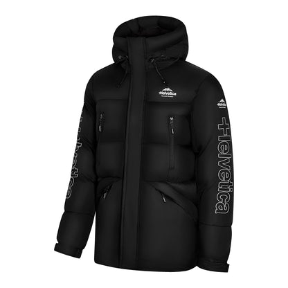 Helvetica Mountain Pioneers Himalaya Hooded Parka Jacket - Kick Game