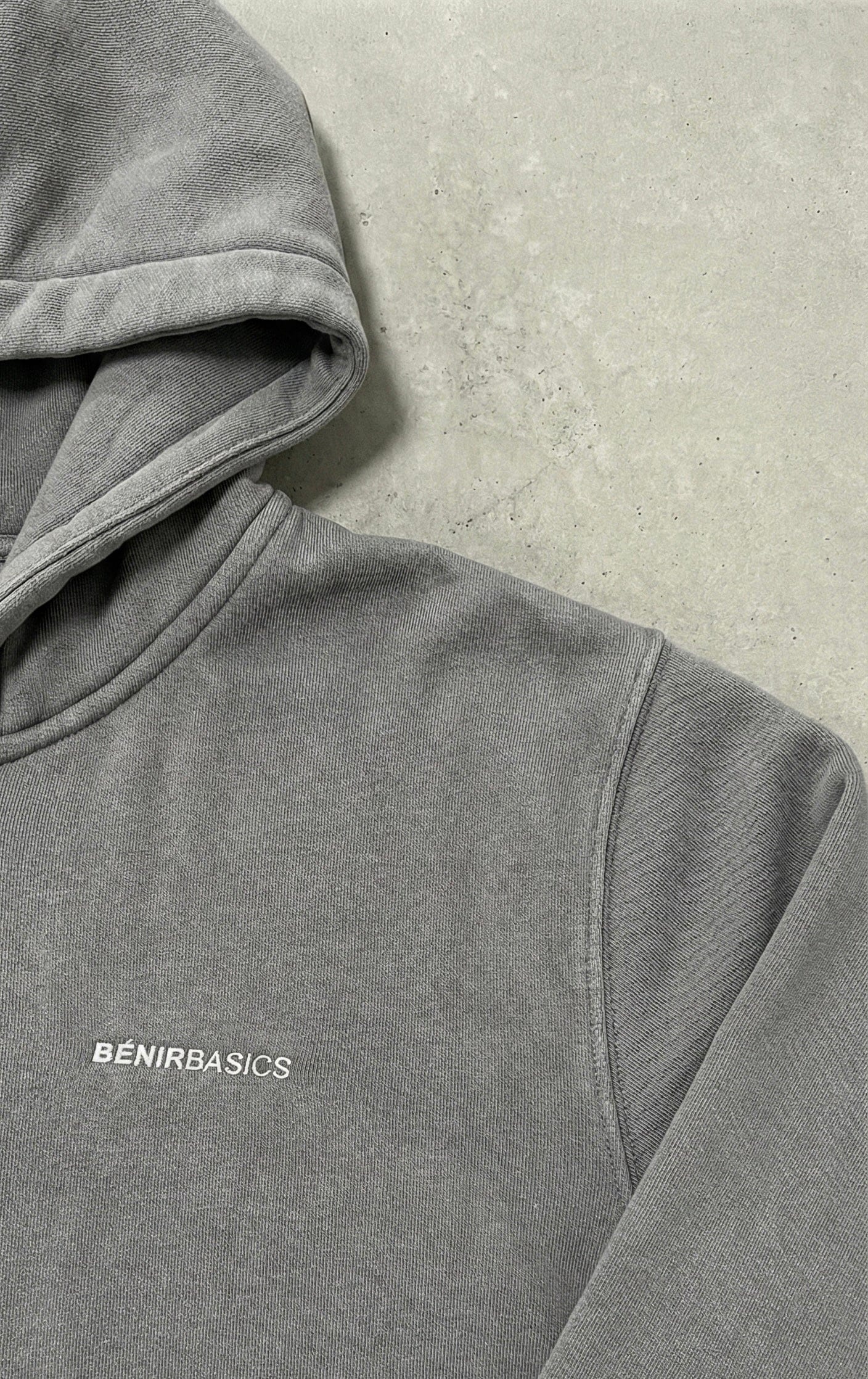 Bénir Club Basics Hoodie - Charcoal - Kick Game