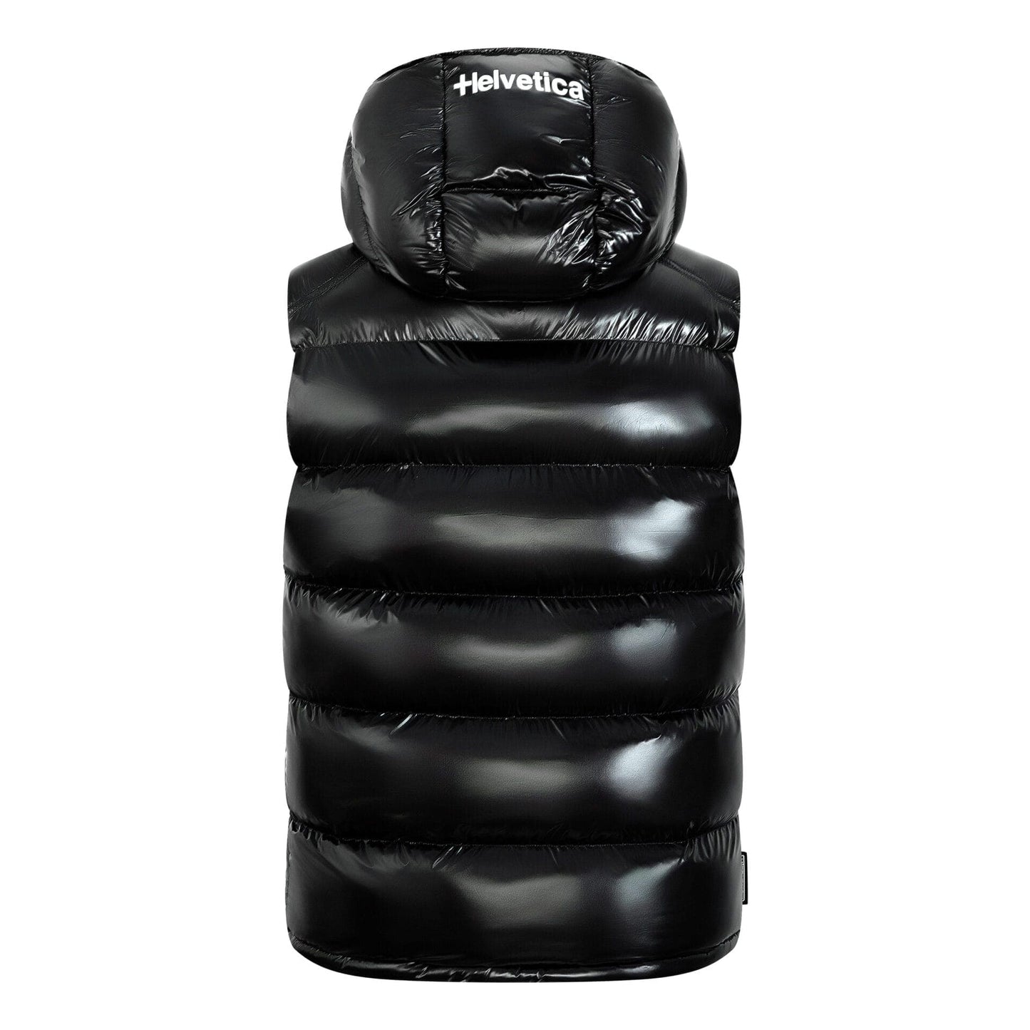 Helvetica Mountain Pioneers Space Sleeveless Hooded Jacket - Kick Game