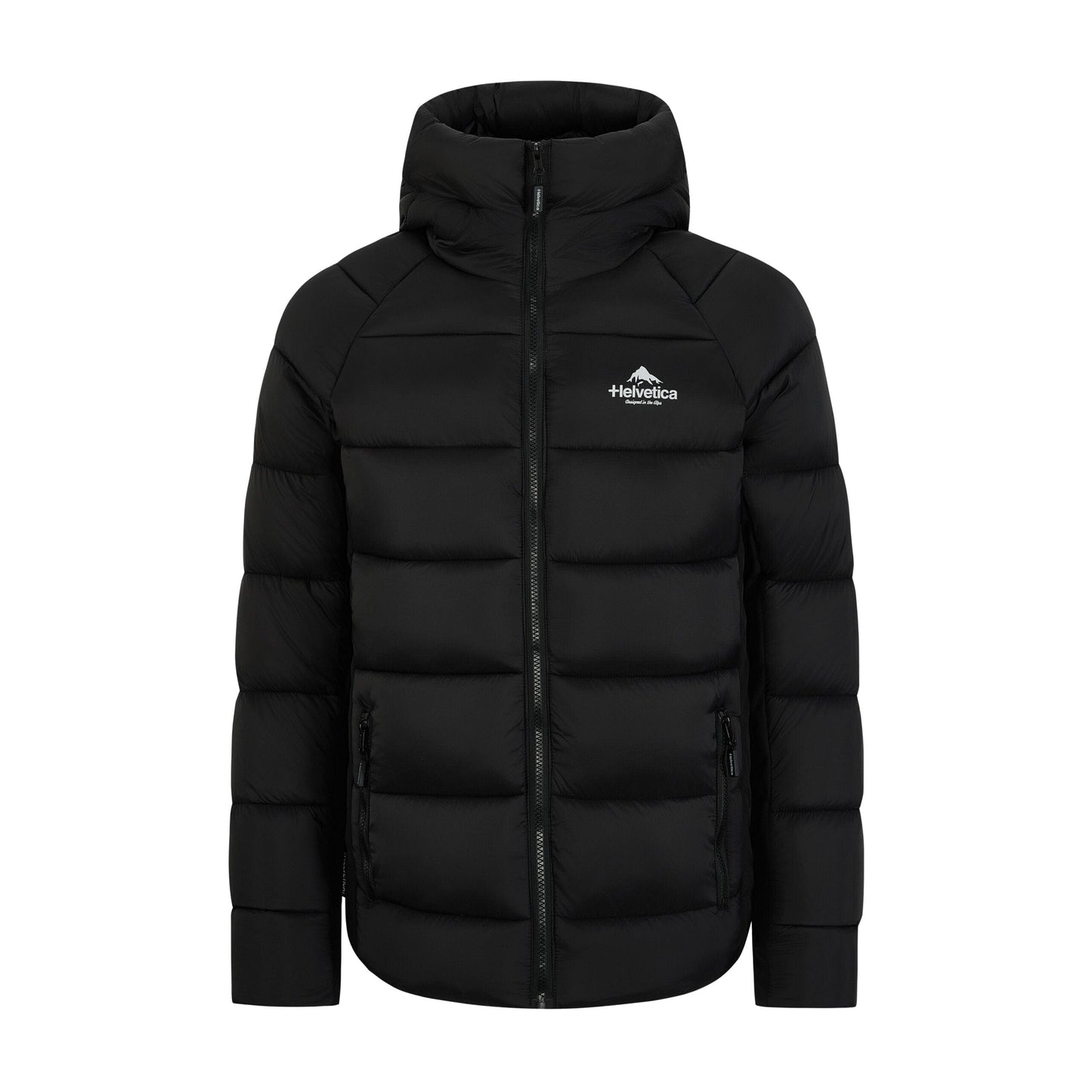 Helvetica Mountain Pioneers Sniper Hooded Down Jacket - Kick Game