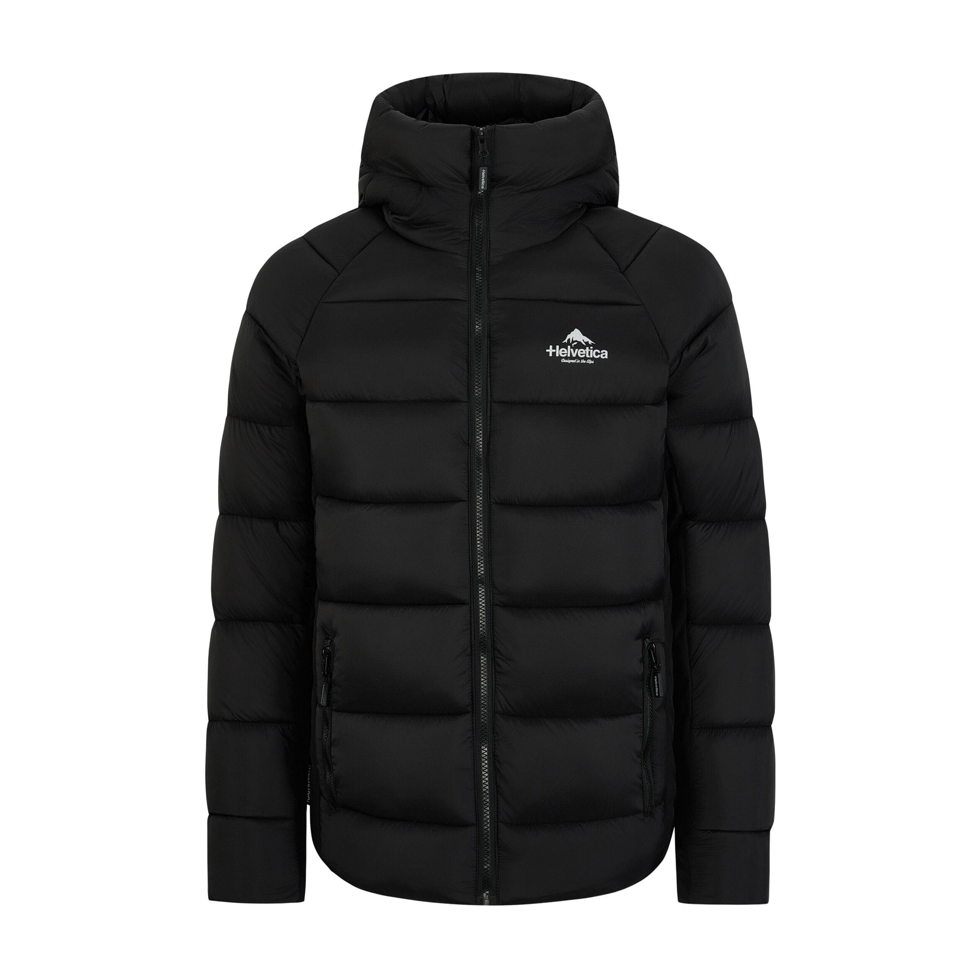 Helvetica Mountain Pioneers Sniper Hooded Down Jacket - Kick Game