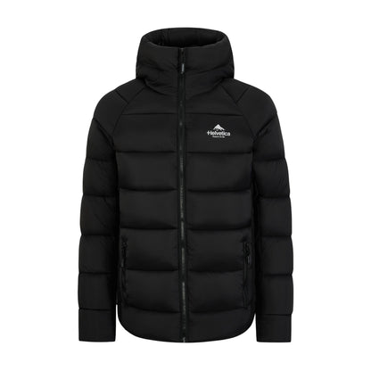 Helvetica Mountain Pioneers Sniper Hooded Down Jacket - Kick Game