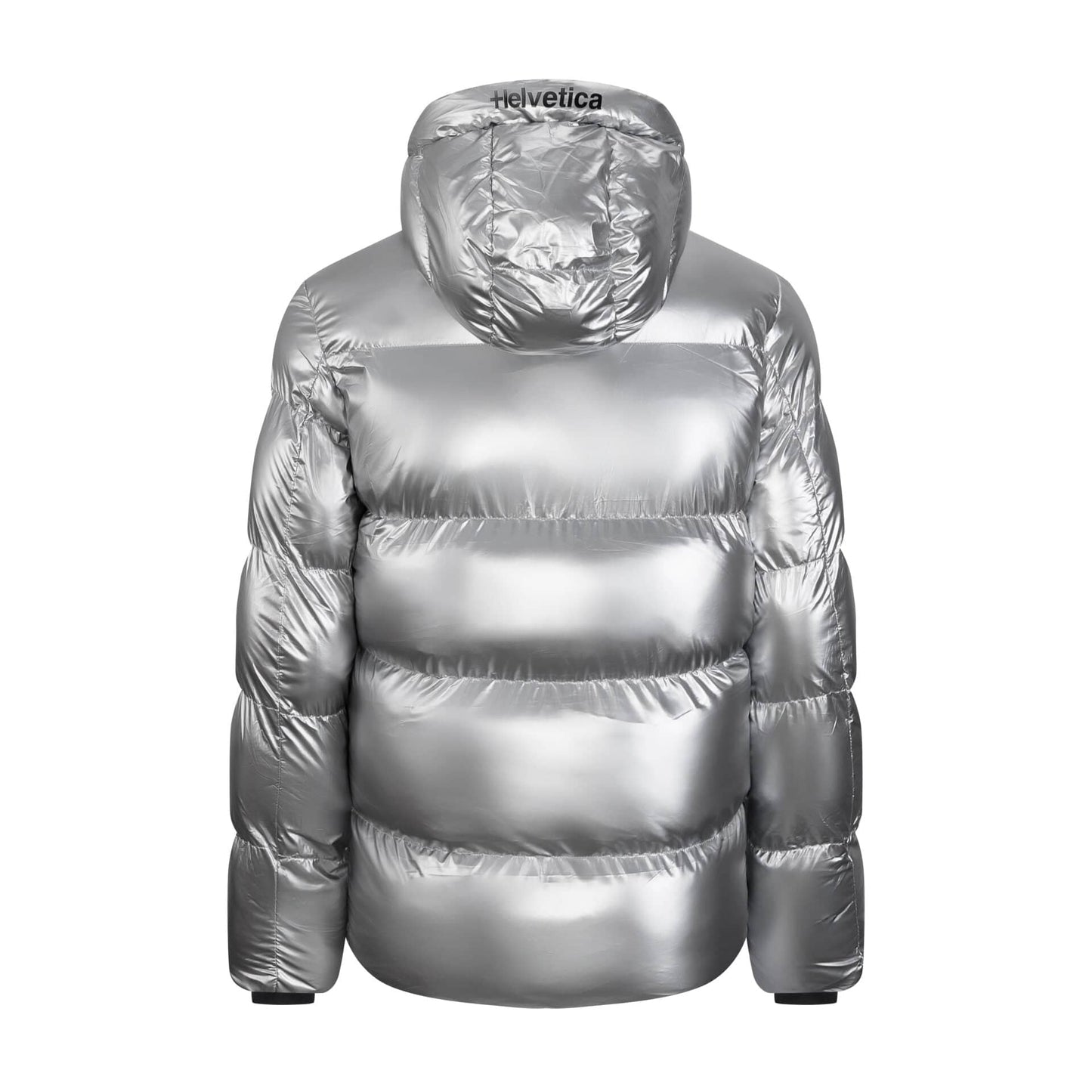 Cosmos Hooded Down Jacket - Silver - Kick Game
