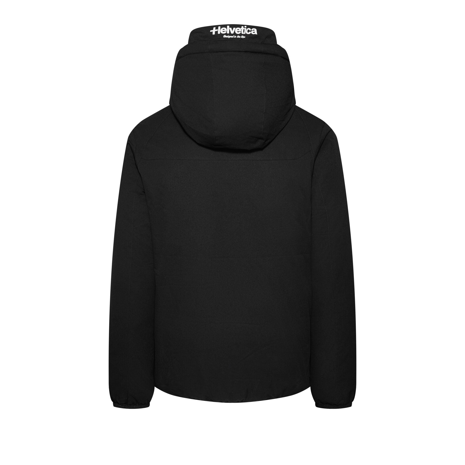 Helvetica Mountain Pioneers Eyeblock Hooded Windbreaker Jacket - Kick Game