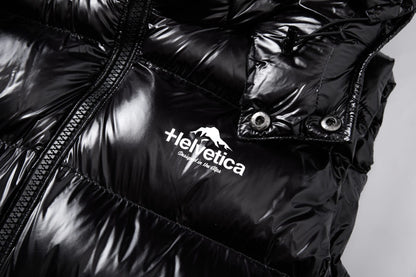 Helvetica Mountain Pioneers Space Sleeveless Hooded Jacket - Kick Game