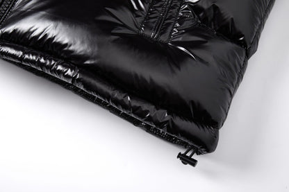 Helvetica Mountain Pioneers Space Sleeveless Hooded Jacket - Kick Game