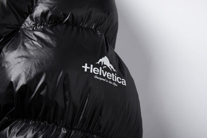 Helvetica Mountain Pioneers Summit Hooded Down Jacket - Kick Game