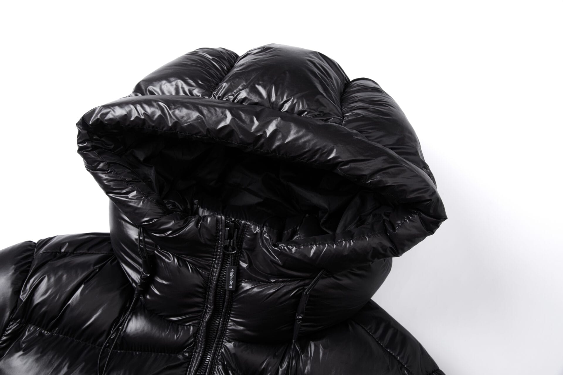 Helvetica Mountain Pioneers Edge Hooded Down Jacket - Kick Game