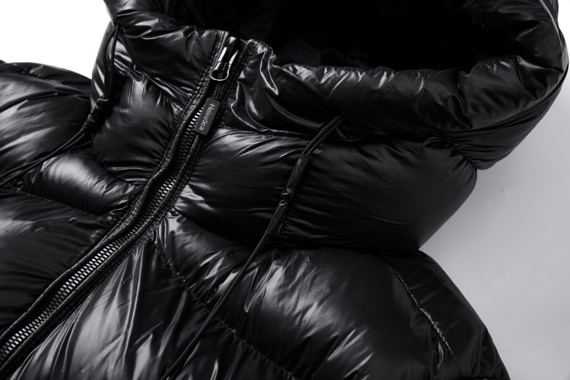 Helvetica Mountain Pioneers Edge Hooded Down Jacket - Kick Game