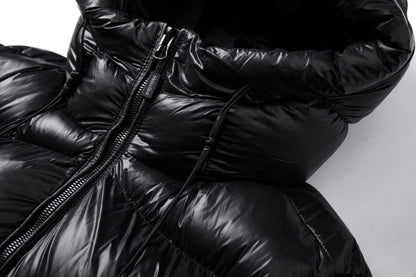 Helvetica Mountain Pioneers Edge Hooded Down Jacket - Kick Game