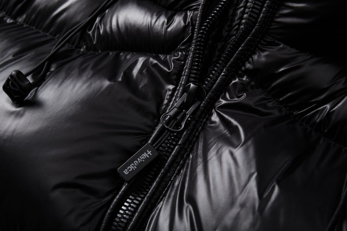 Helvetica Mountain Pioneers Edge Hooded Down Jacket - Kick Game
