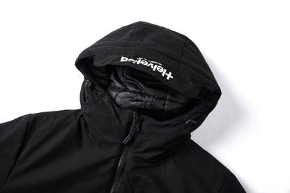 Helvetica Mountain Pioneers Eyeblock Hooded Windbreaker Jacket - Kick Game