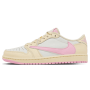 Travis Scott x Air Jordan 1 Retro Low OG 'Shy Pink' - Kick Game