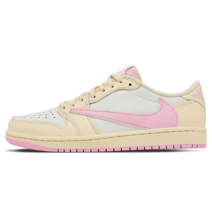 Travis Scott x Air Jordan 1 Retro Low OG 'Shy Pink' - Kick Game